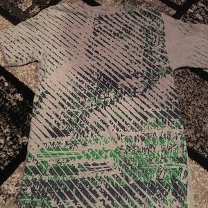 Men’s grey blue and green altamont tee